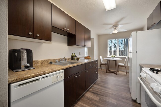 The Angelo Kitchen and Dining Area