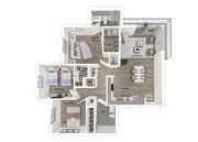 C.6 floor plan Century Town Center