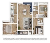 3 habitaciones, 3 baños - C1 - C4