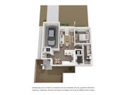 1x1 746 sq.ft. Patio Home