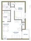 1BR/1BA