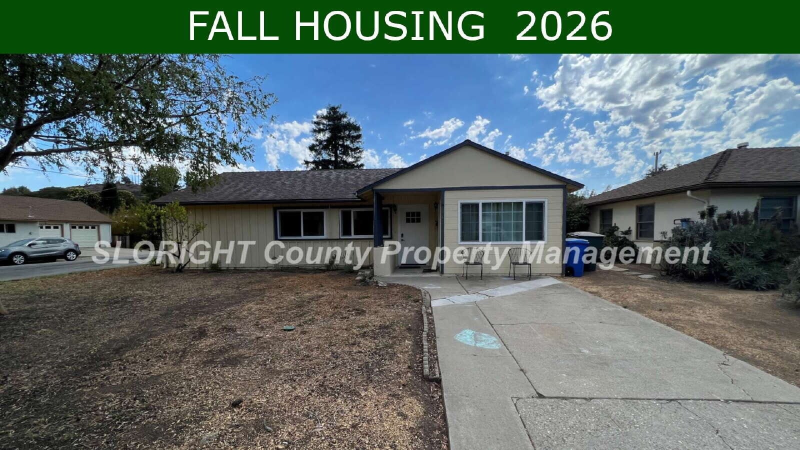 AVAILABLE JULY - Spacious Home in San Luis Obispo - 5 Bedroom / 3 Bathroom - AVAILABLE JULY - Spacious Home in San Luis Obispo - 5 Bedroom / 3 Bathroom