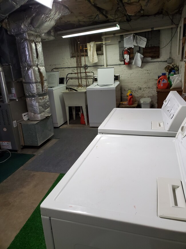 Laundry room-shared - 1562 E Irving Plz Unit Lower Front 1 bedroom