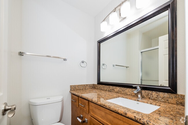 2BR, 2BA - 1,003SF bathroom