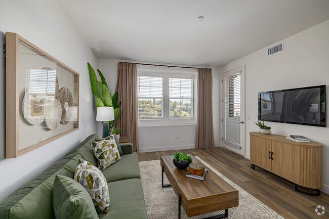 2BR, 2BA - 1,266SF - Living Room