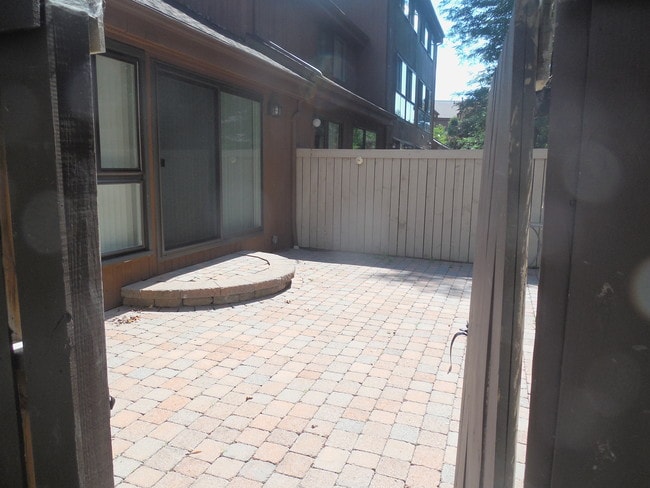 Large enclosed patio