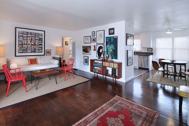 Large Living room area - 1246 E 2nd St