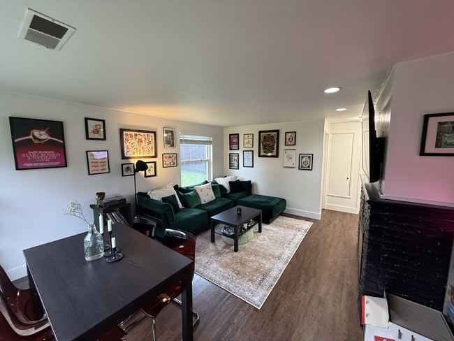 living room - 814 N 105th St Unit Greenwood duplex