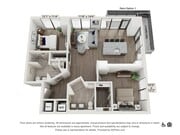2 bed 2 bath | 1141 sq ft