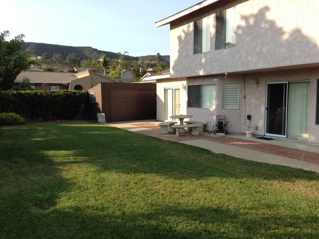Large, private back yard - 2448 Parkway Dr
