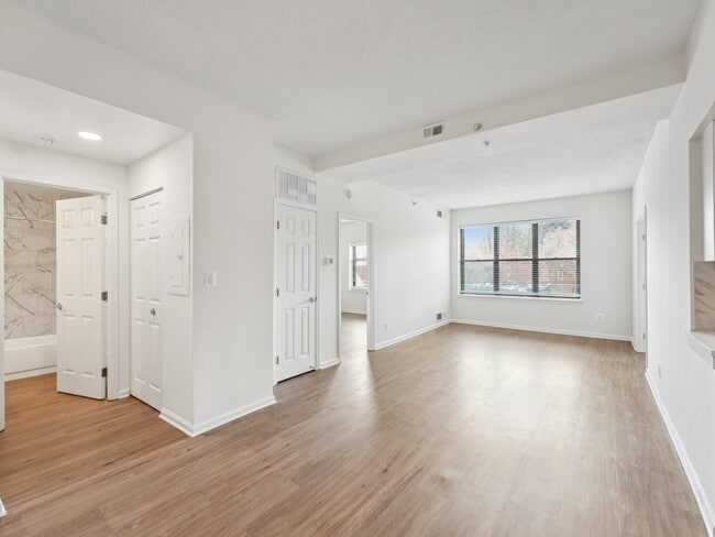 Spacious living area with ample natural light