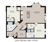 2BD/2BA with Den
