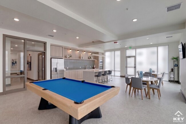 Clubhouse, pool table