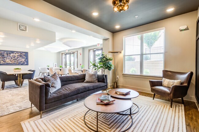 Elegant decor in encourages you to stay a while in the common areas!