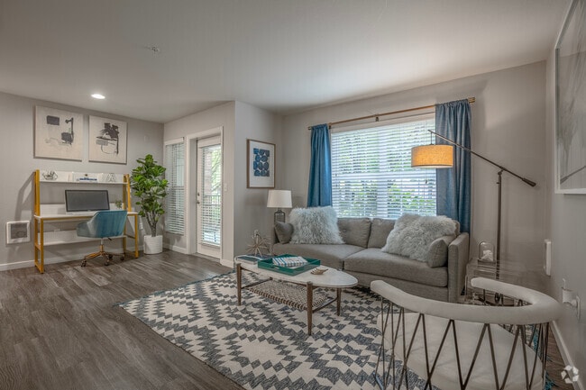 1BR, 1Ba - 659SF Living Room