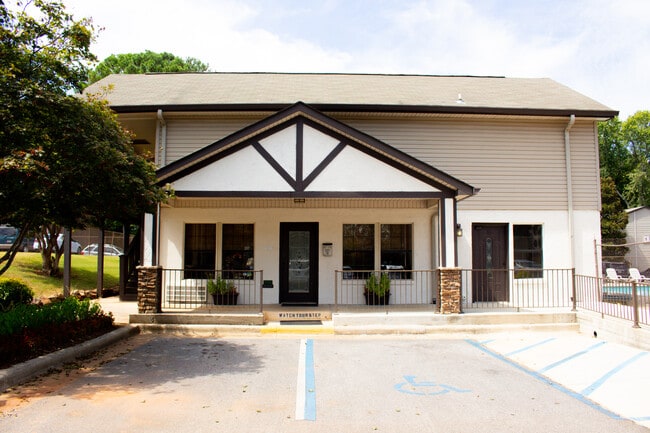 On-site Leasing office - The Woodlands Apartments