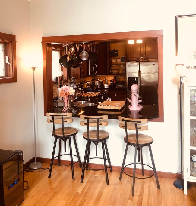 Living Room looks into Kitchen - 1310 Jenifer St Unit 2