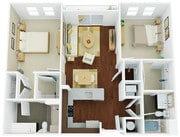 2A floor plan The Stories