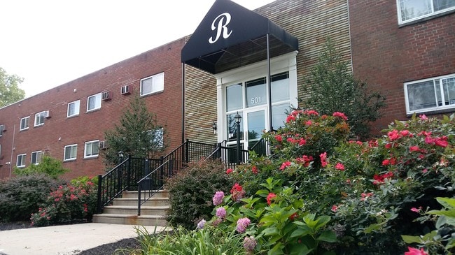 Landscaped entry steps