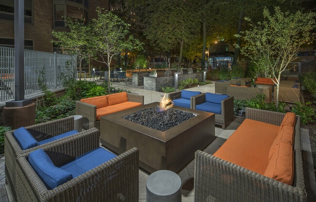 Enjoy cozy nights with friends around our Fire Pits