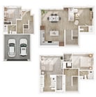 TH-2B floor plan Arcadia