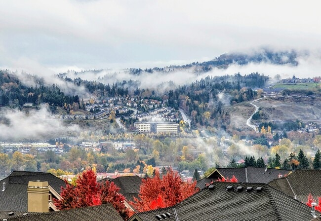 View from Master Bedroom - 562 Alpine Ridge Pl NW House