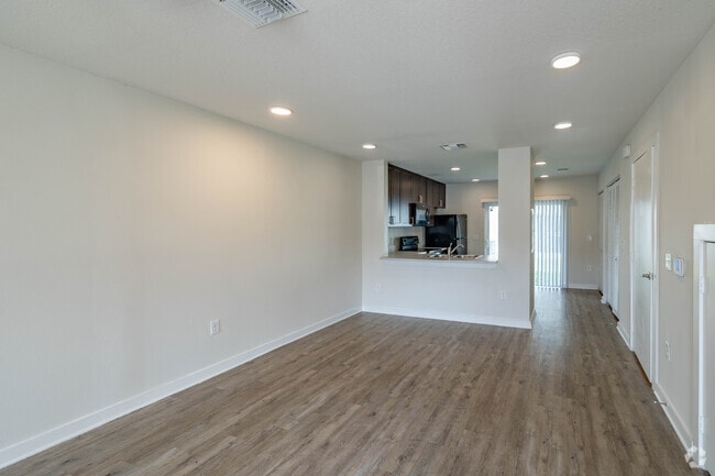 2BR, 2.5BA - 1,128SF - Living Room - Ambar Key Homes