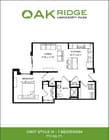1 Bedroom, 1 Bathroom