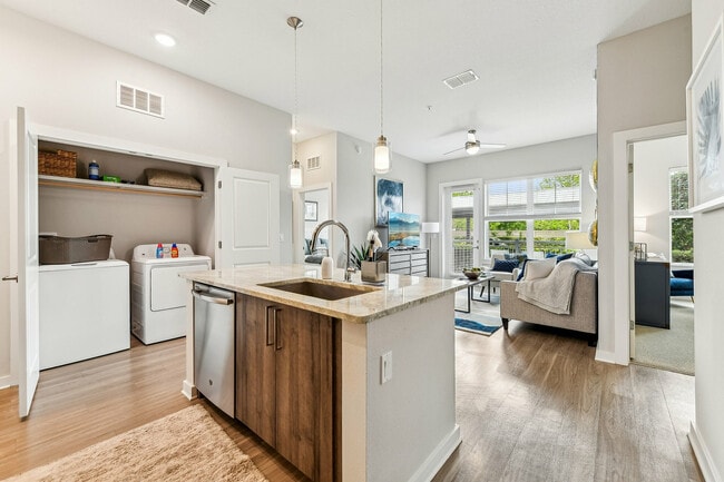 Kitchen and Living Room