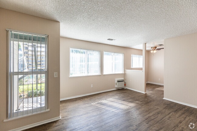 2BR, 1BA - Living Room