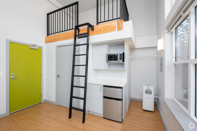Lofted Unit with Deck