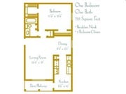 1BR/1BA
