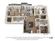2 bed 2 bath | 1315 sq ft