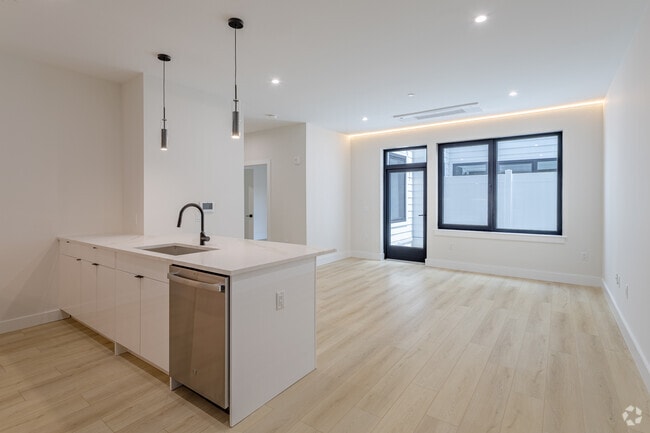 1HAB, 1BA + PATIO - 805 pies cuadrados - Cocina/Sala de estar - Unidad 209 - Parc West