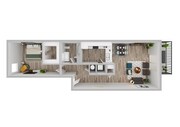 1 Bedroom | 1 Bath | 720 SF