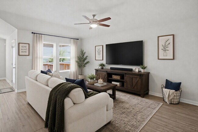 4 Bedroom Home with Quartz Island Kitchen and Covered Patio