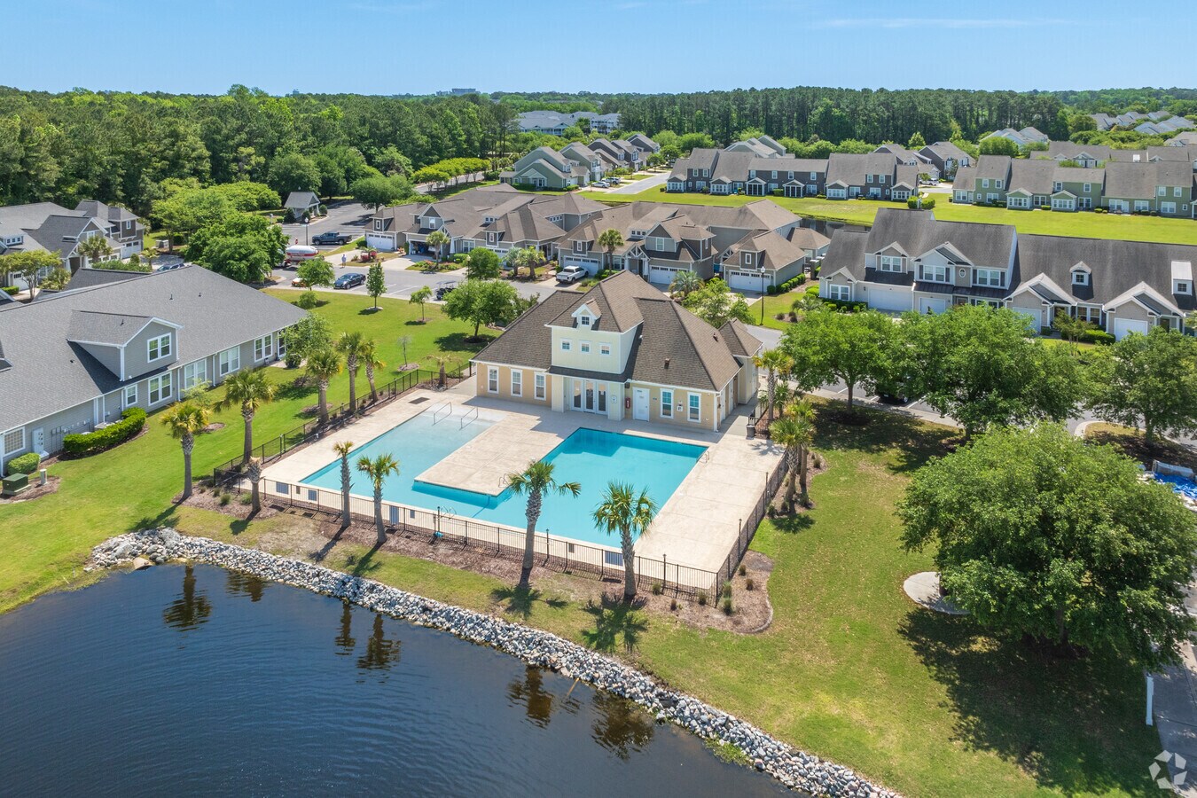Aerial view. - Barefoot Resort & Golf