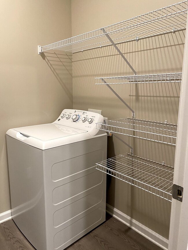 Washer & Dryer included in New Units