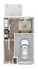 Hudson Ridge Phase 1, 4 Bedroom First Floor Plan With Garage