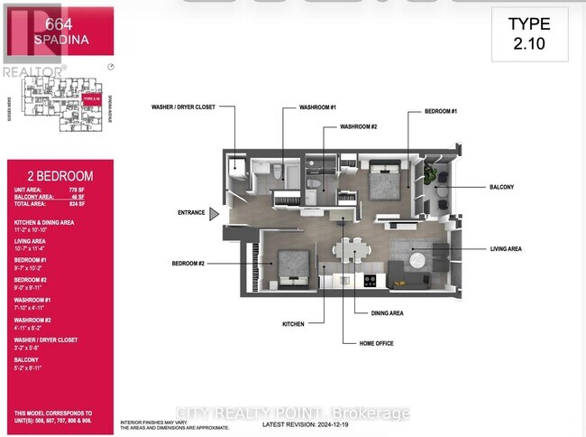 Photo - 664 Spadina Ave. Unité 906