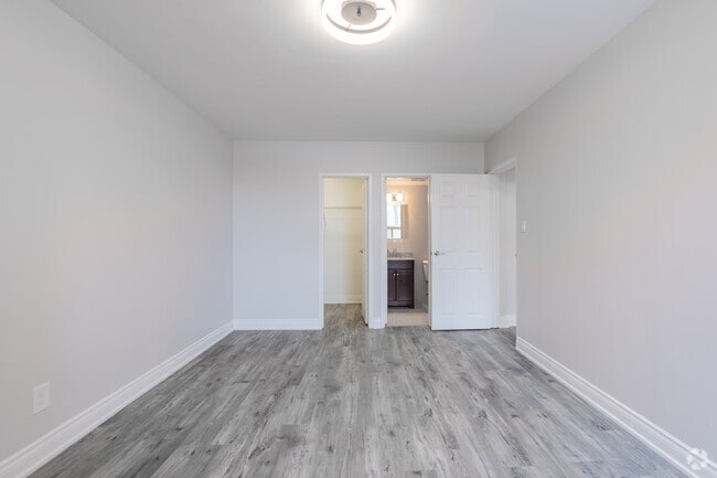 3BR, 2BA - 1303SF - Primary Bedroom - Fairview Towers