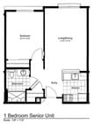 1BR/1BA