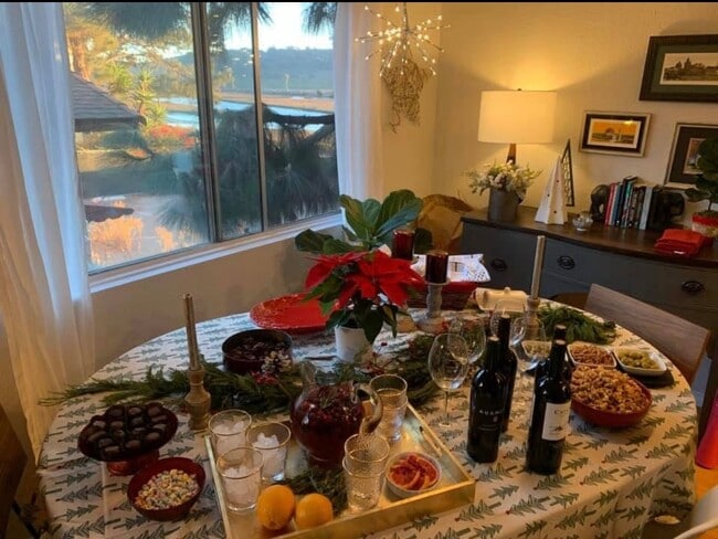 Dining room view of lagoon - 2222 Carmel Valley Rd Unit 2