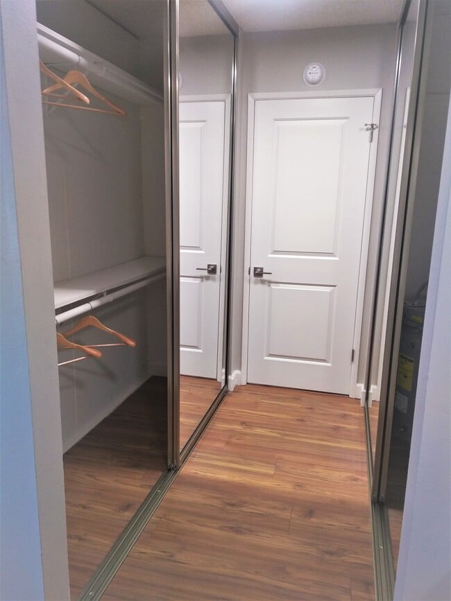 Double Closets in Master Bedroom - Summerwood Park Apartments