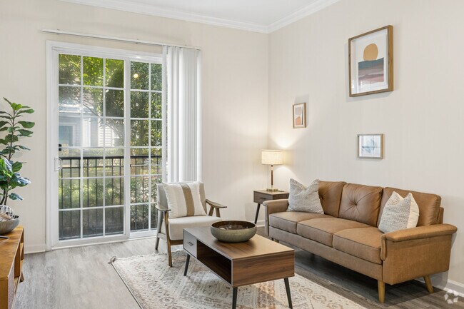 Madison - 1 BR, 1BA - 748SF - Living Room - The Alexander at Ghent