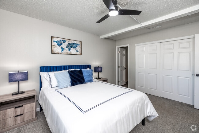 2BR, 1.5BA - 1,012SF - Primary Bedroom