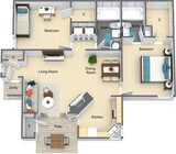 2BR/2BA
