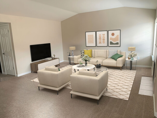 Living room - Arbor Ridge Apartments