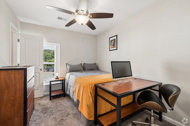 2BR, 2.5BA - 832SF - Bedroom
