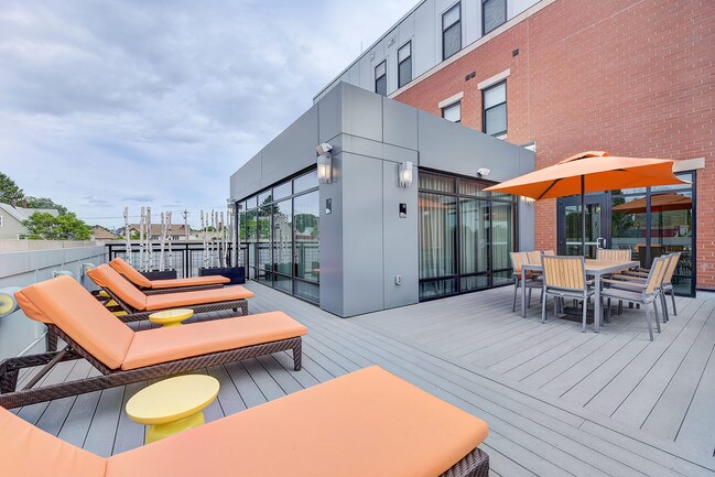 Soak up the sun on our roof deck!